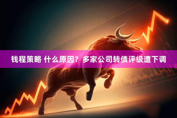 钱程策略 什么原因？多家公司转债评级遭下调